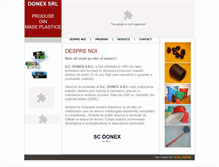 Tablet Screenshot of donex.ro